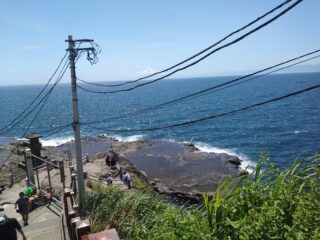 Oceano Pacifico da Enoshima